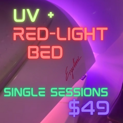 UV & Redlight Therapy Combo Bed Single session