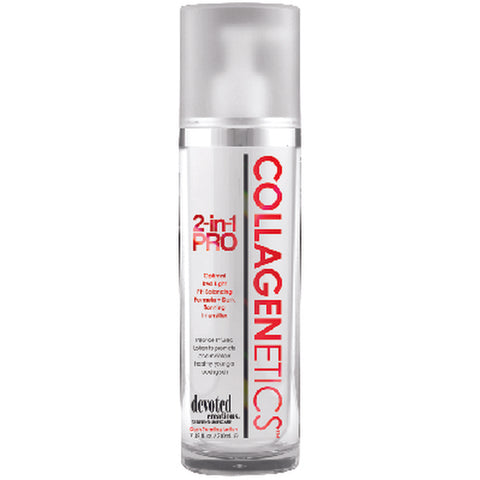 Collagenetics 2-in-1 Lotion Pro - Tanning Accelerator & Red Light Therapy Prep Lotion